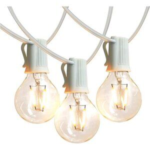 Ambience Pro LED String Lights - 26 Ft Commercial Grade Patio Lights Outdoor